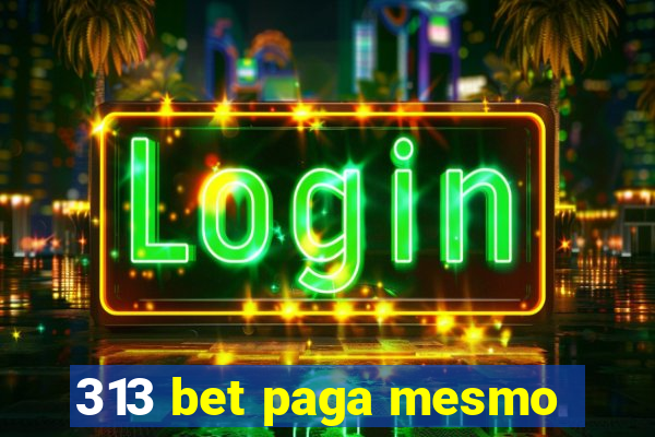 313 bet paga mesmo